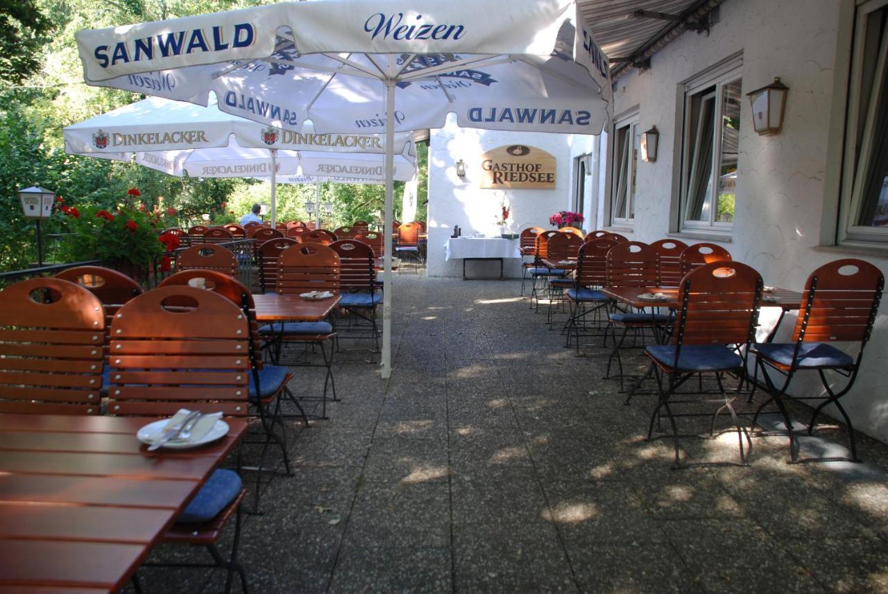 Gasthof Riedsee Stoccarda Esterno foto